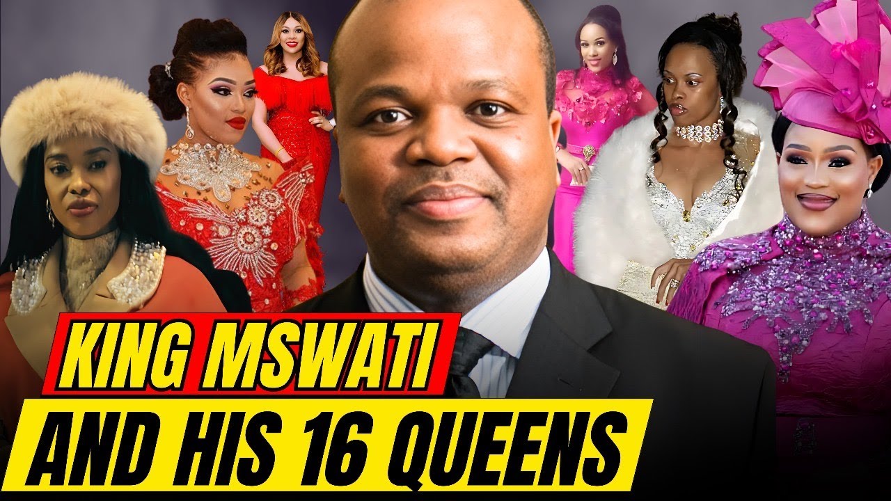 This is The Unbelievable Truth About King Mswati of Eswatini  and His 16 Wives