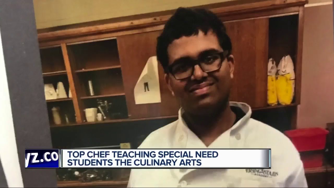 Top chef teaches special needs students the culinary arts
