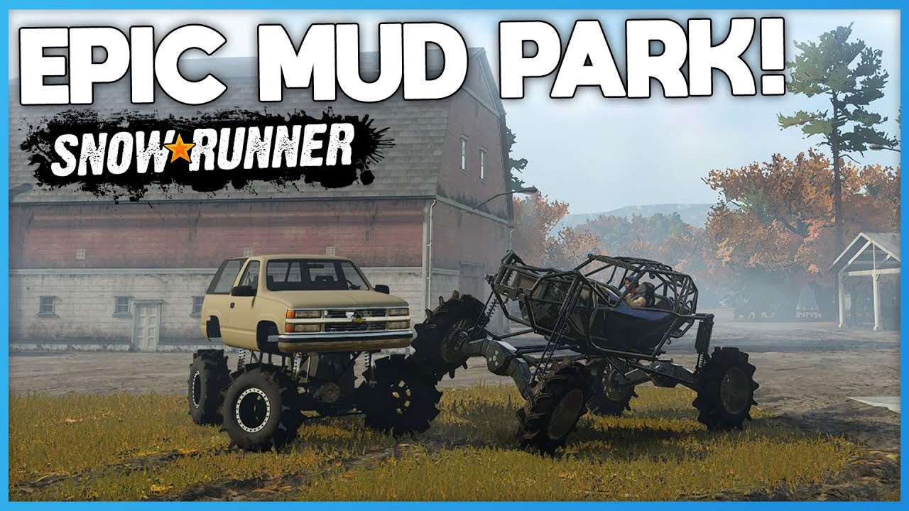Insane Mud Truck Playground! | SnowRunner Mods