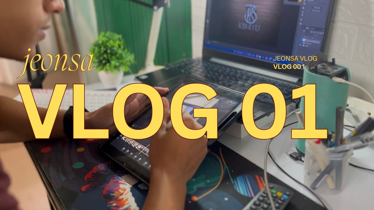 DAILY VLOG 01 --- life of a introvert artist