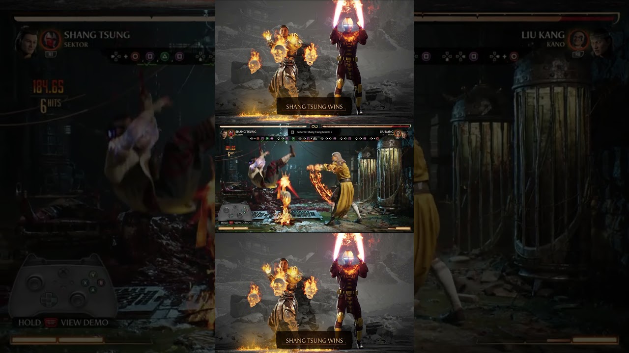 Shang Tsung Combo 7 | Mortal Kombat 1