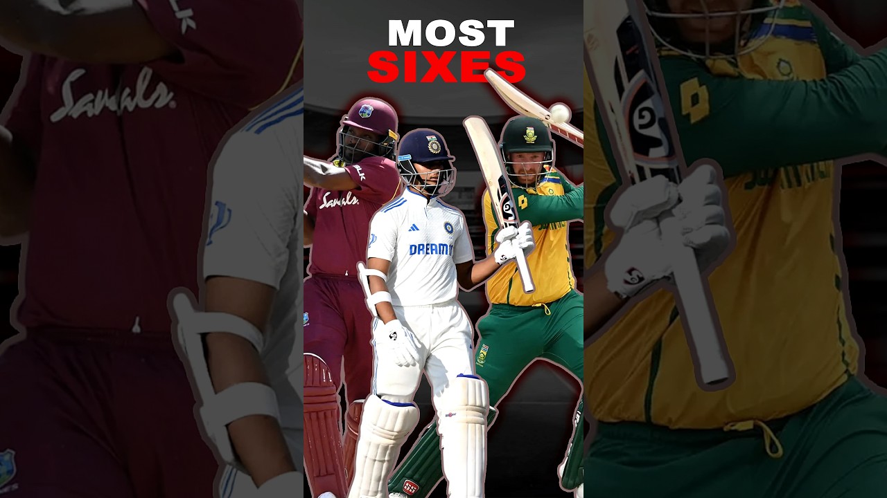 Most Sixes In An Inning (International Cricket) 🔥 #shorts #cricketshorts #mostsixes #viralshorts