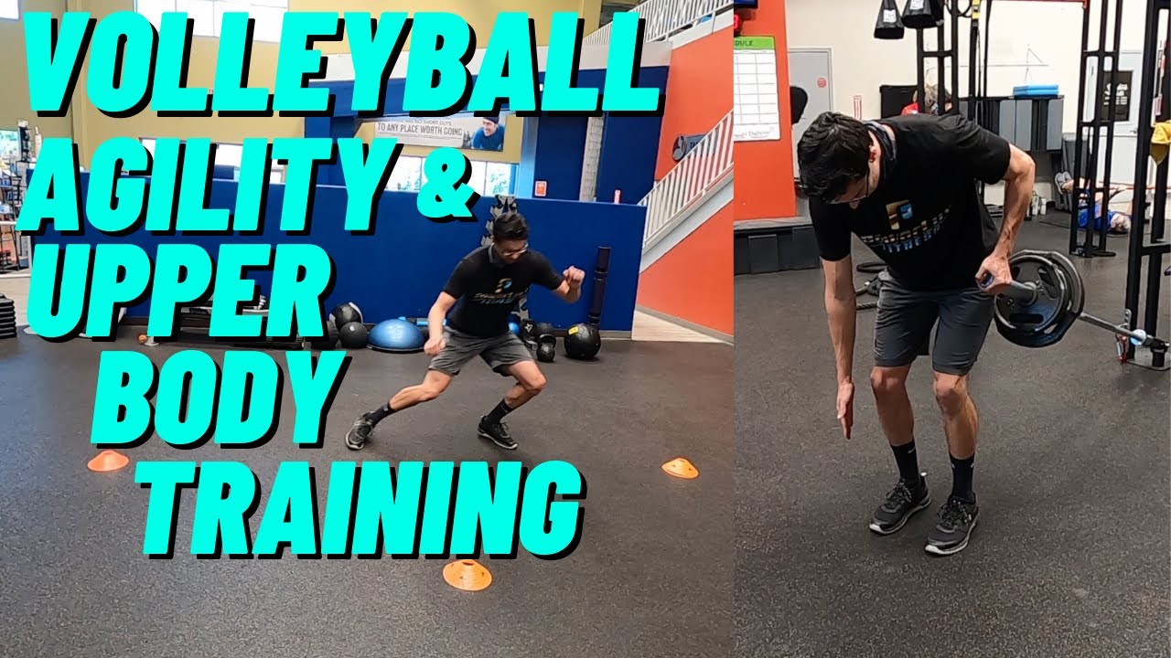 Upper Body Workout For Volleyball | Agility Training For Volleyball | Volleyball Change Of Direction