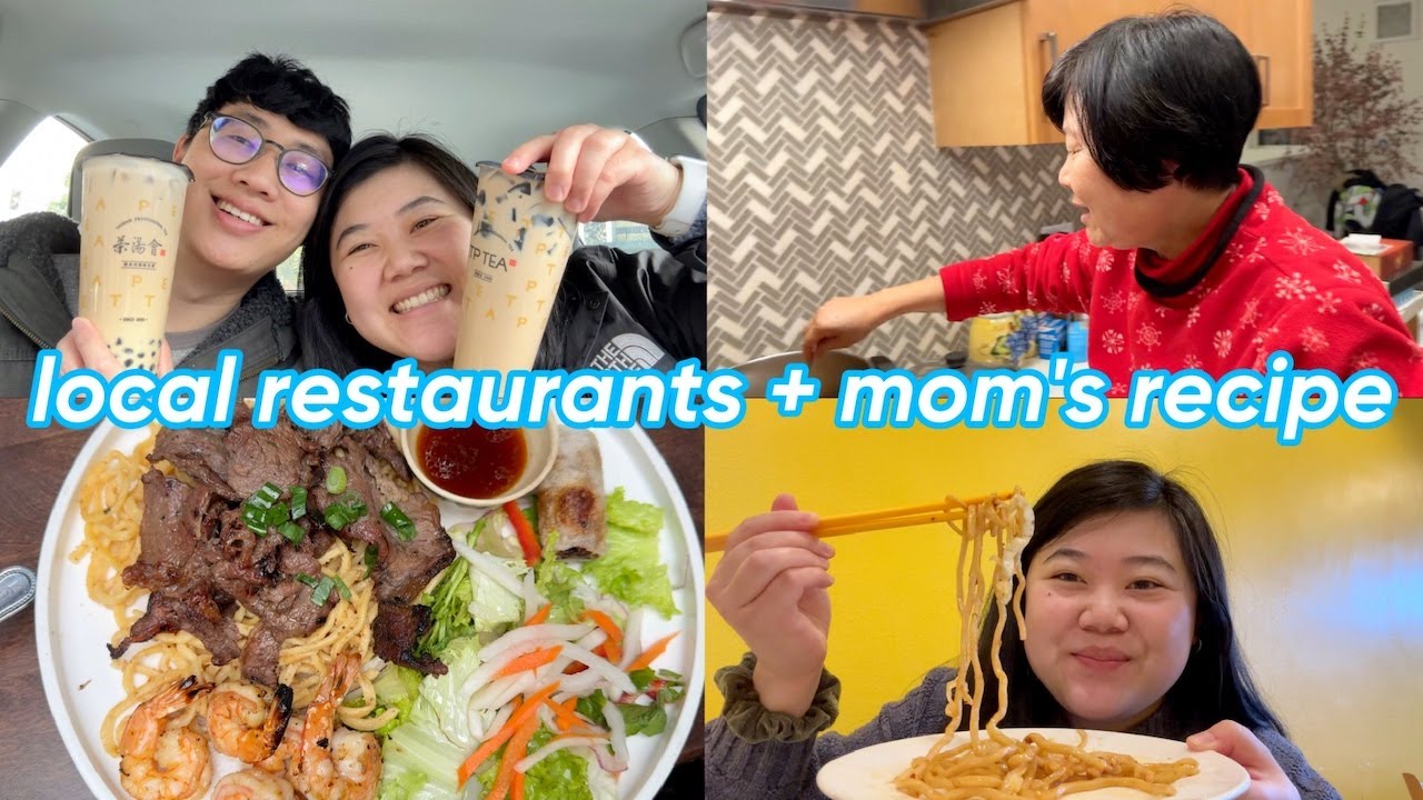 trying local restaurants + mom's soup recipe! 🥰 | VLOGMAS DAY 10