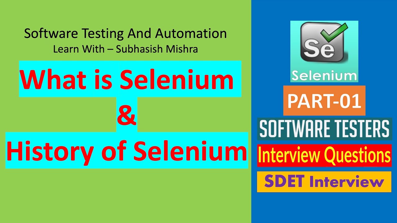 01- What is Selenium and History of Selenium