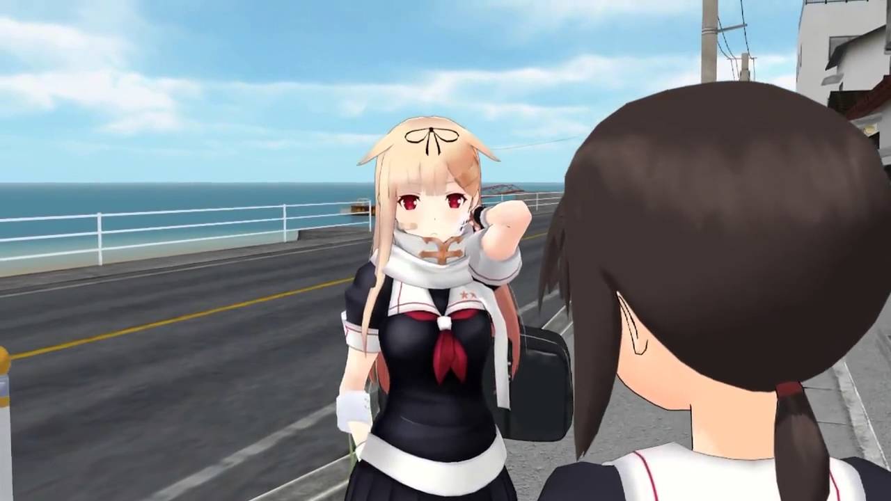 [NiCo Hoppou MMD] 【第16回MMD杯本選】魁!! 深海棲艦高校0　【クロマティ高校パロ】