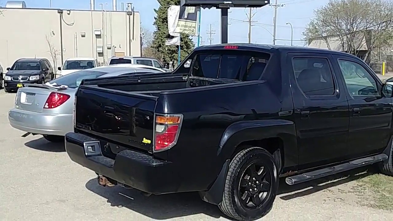 2006 Honda Ridgeline EX-L, Sunroof, Heated Leather Has Safety and Warranty $7,950