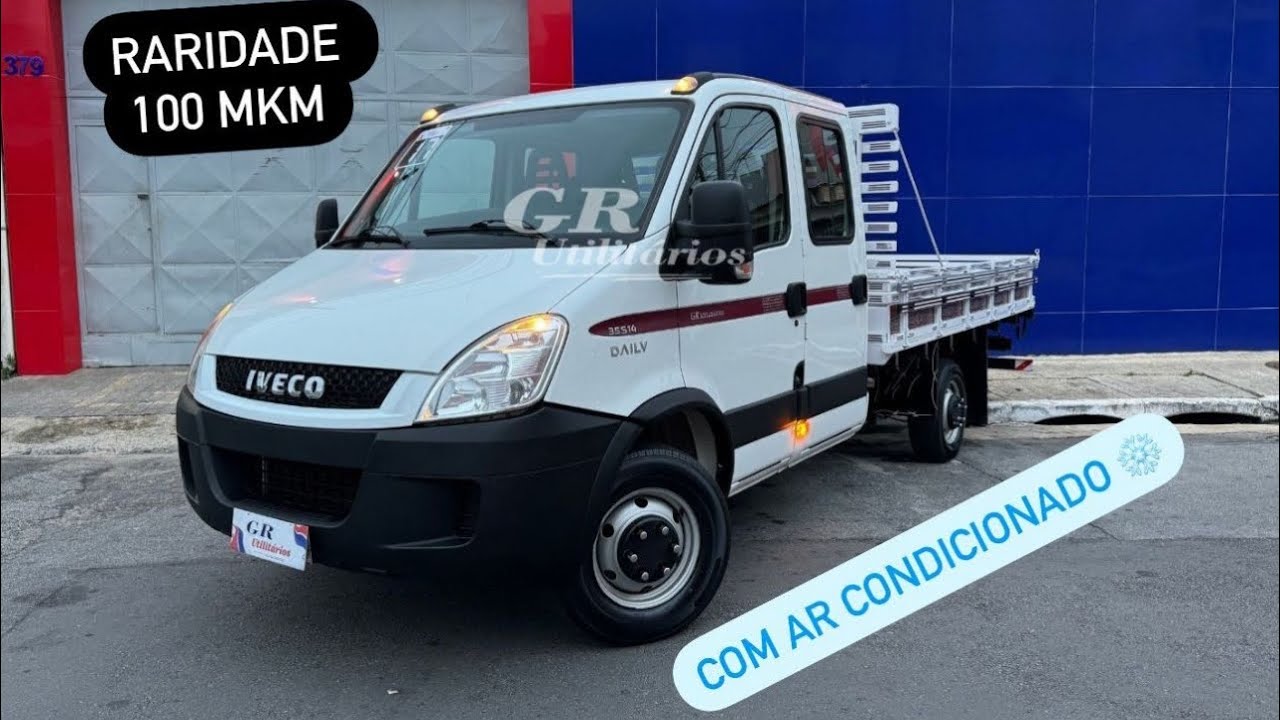 IVECO DAILY 35S14 2017 CABINE DUPLA