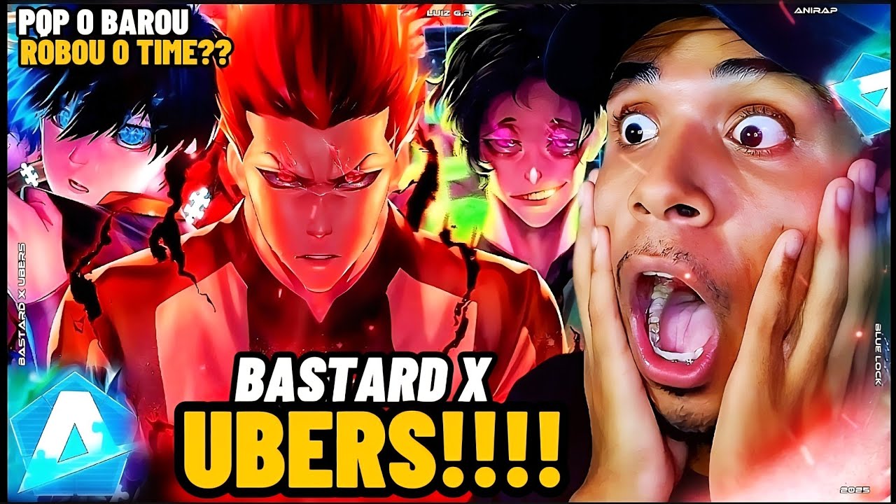 ISAGI TA MELHOR Q O KAISER? | ANIRAP - ♪ Bastard X Ubers (Blue Lock) | Liga Neo Egoísta PT 3 • React