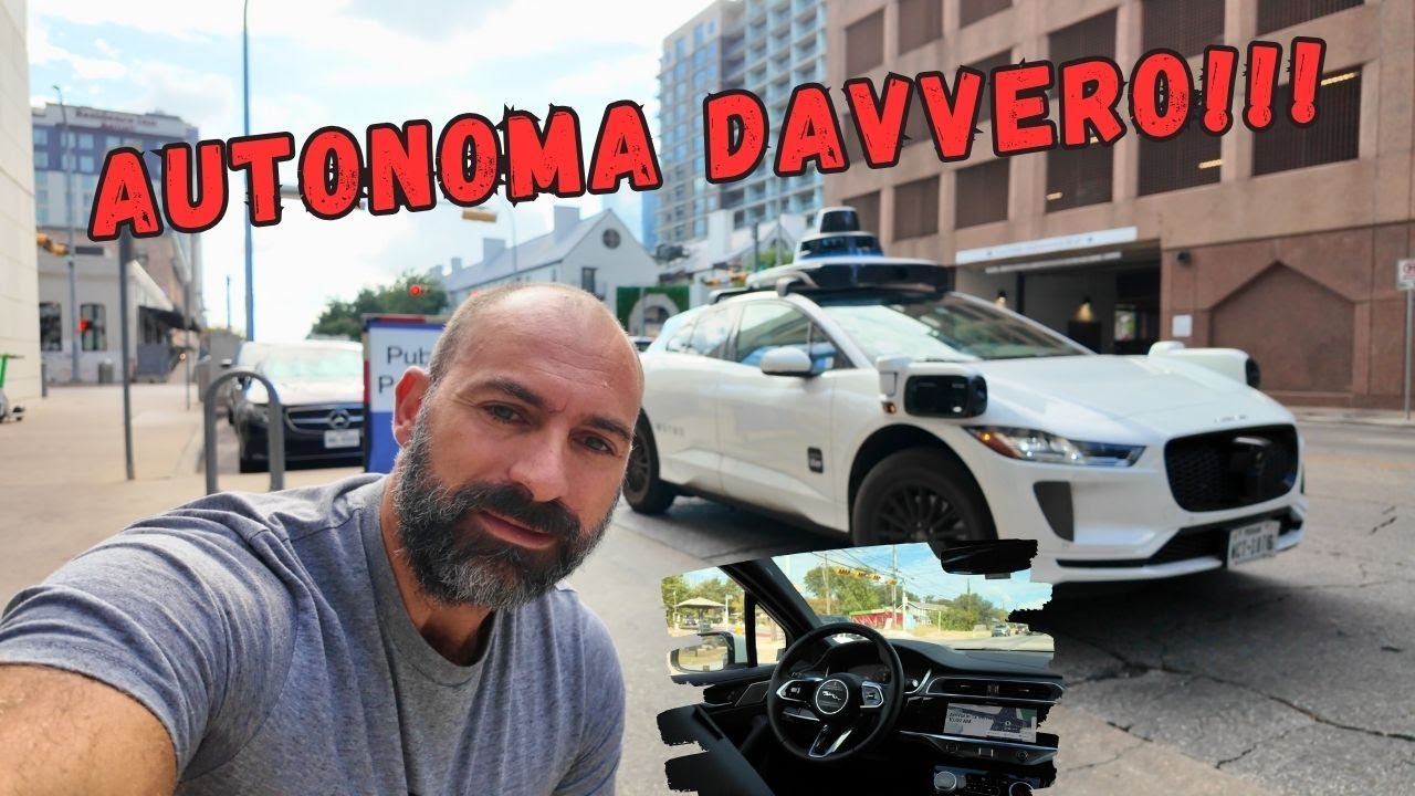 La guida autonoma di Waymo!!! Facciamo un giro e vediamo come va