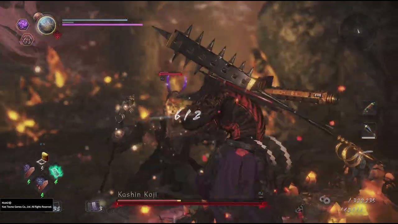 Nioh 2 Vs Kashin Koji Boss fight [FINAL Boss]