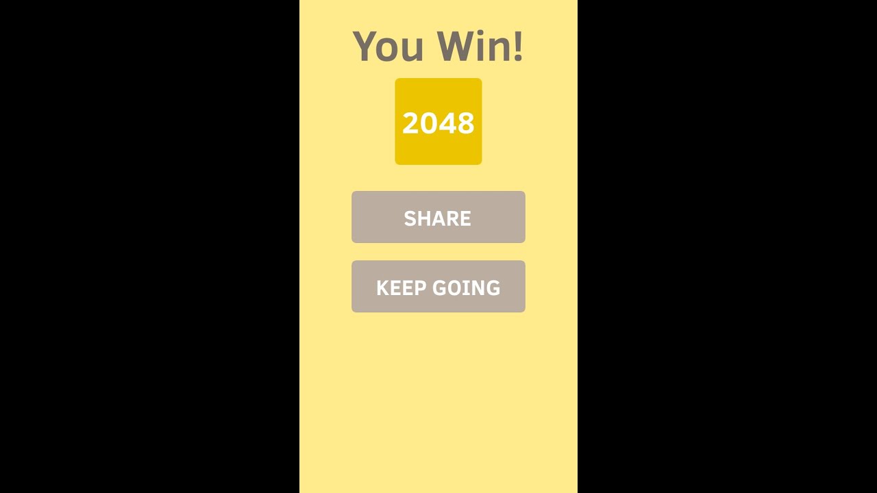 2048 Easy Game Strategy