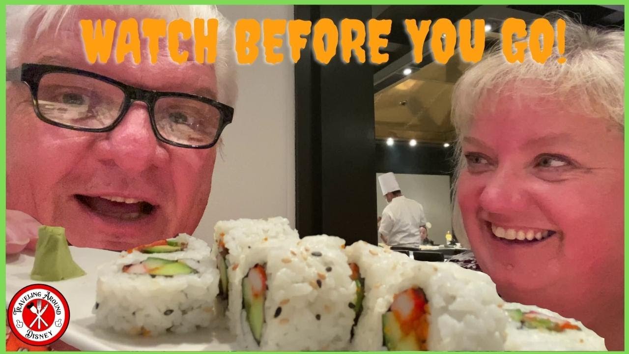 Epcot’s Teppan Edo Restaurant for our DISNEY DINING QUEST | DISNEY DINING REVIEW