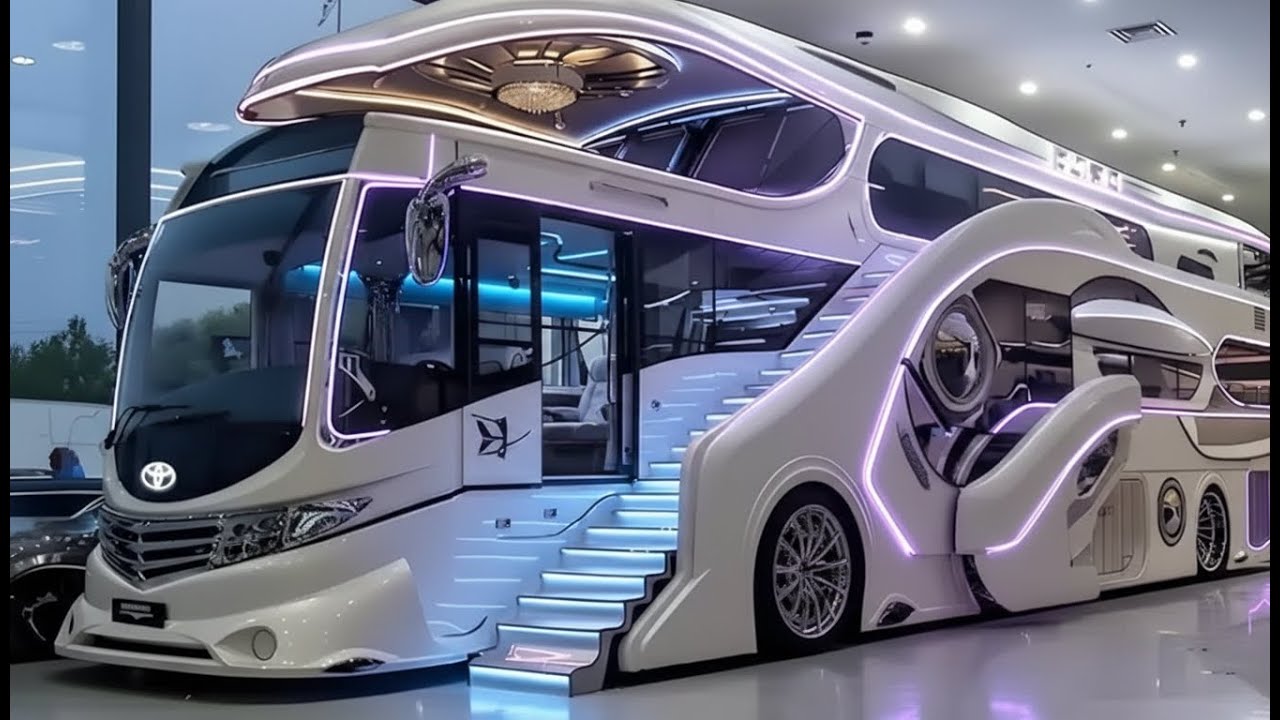 This Toyota Motorhome Is PURE LUXURY on Wheels 🤯 You Won’t Believe the Inside!