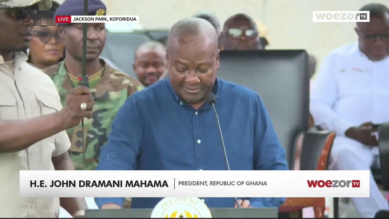 LIVE FROM JACKSON PARK, KOFORIDUA | President John Mahama's Thank-You Visit to the Eastern Region