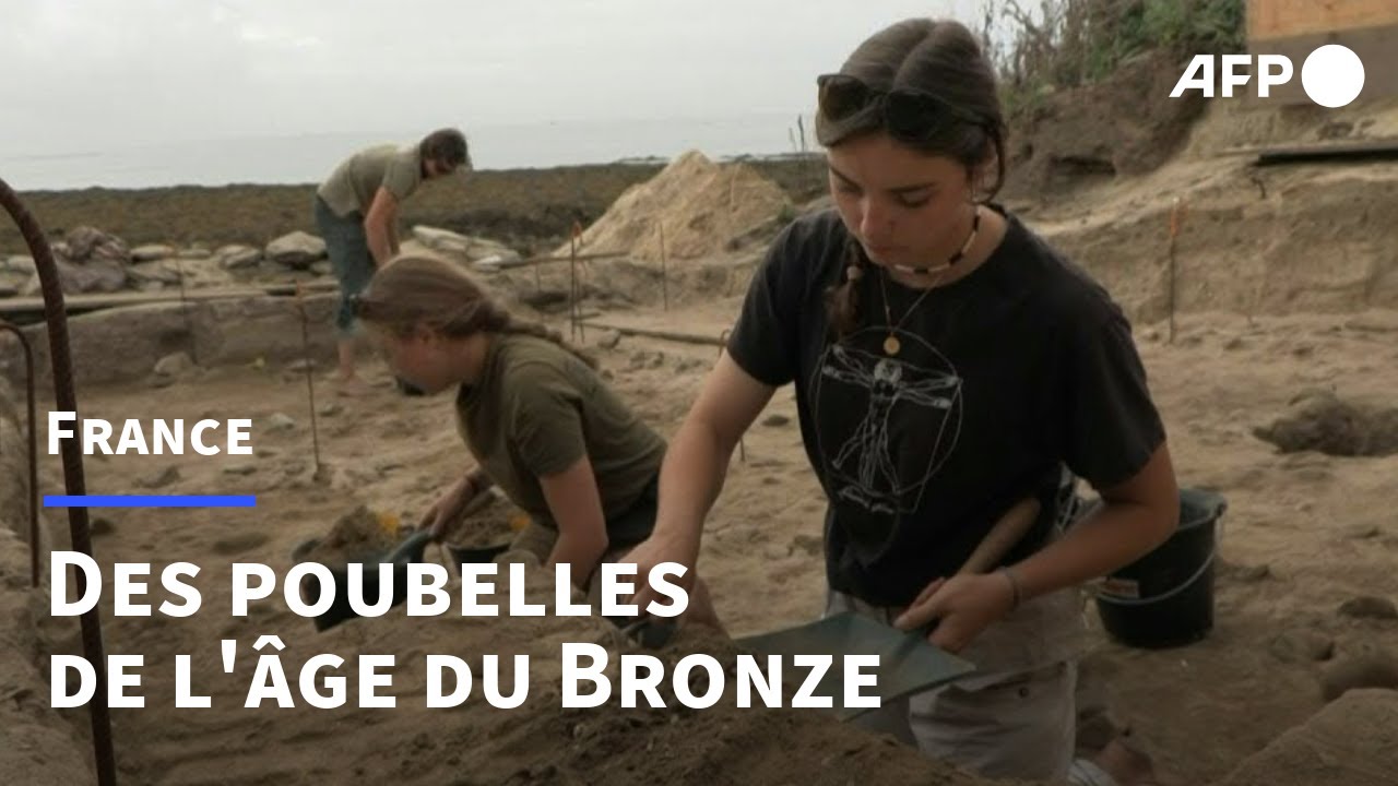 Sur l'île bretonne de Béniguet, des archéologues fouillent des poubelles vieilles de 4000 ans | AFP