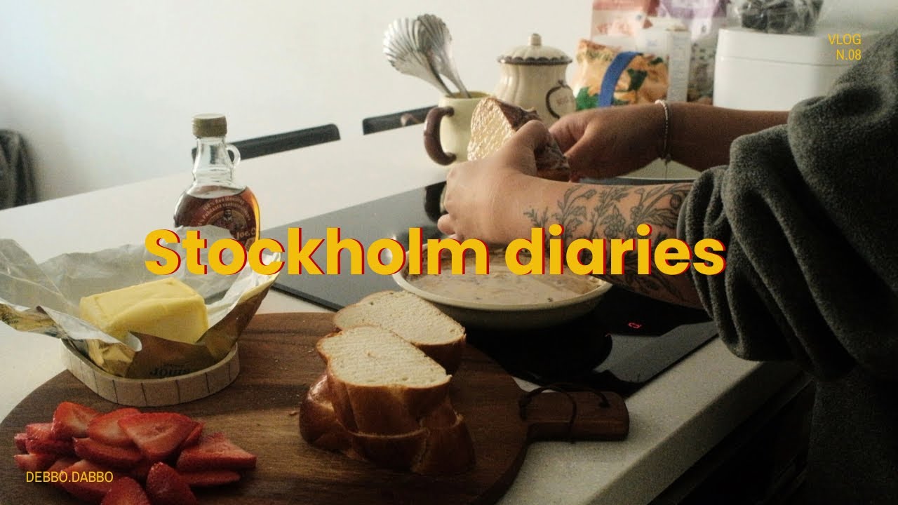 A Slow June Day in Stockholm | City Slow Living, Thrift Haul & Cozy Moments