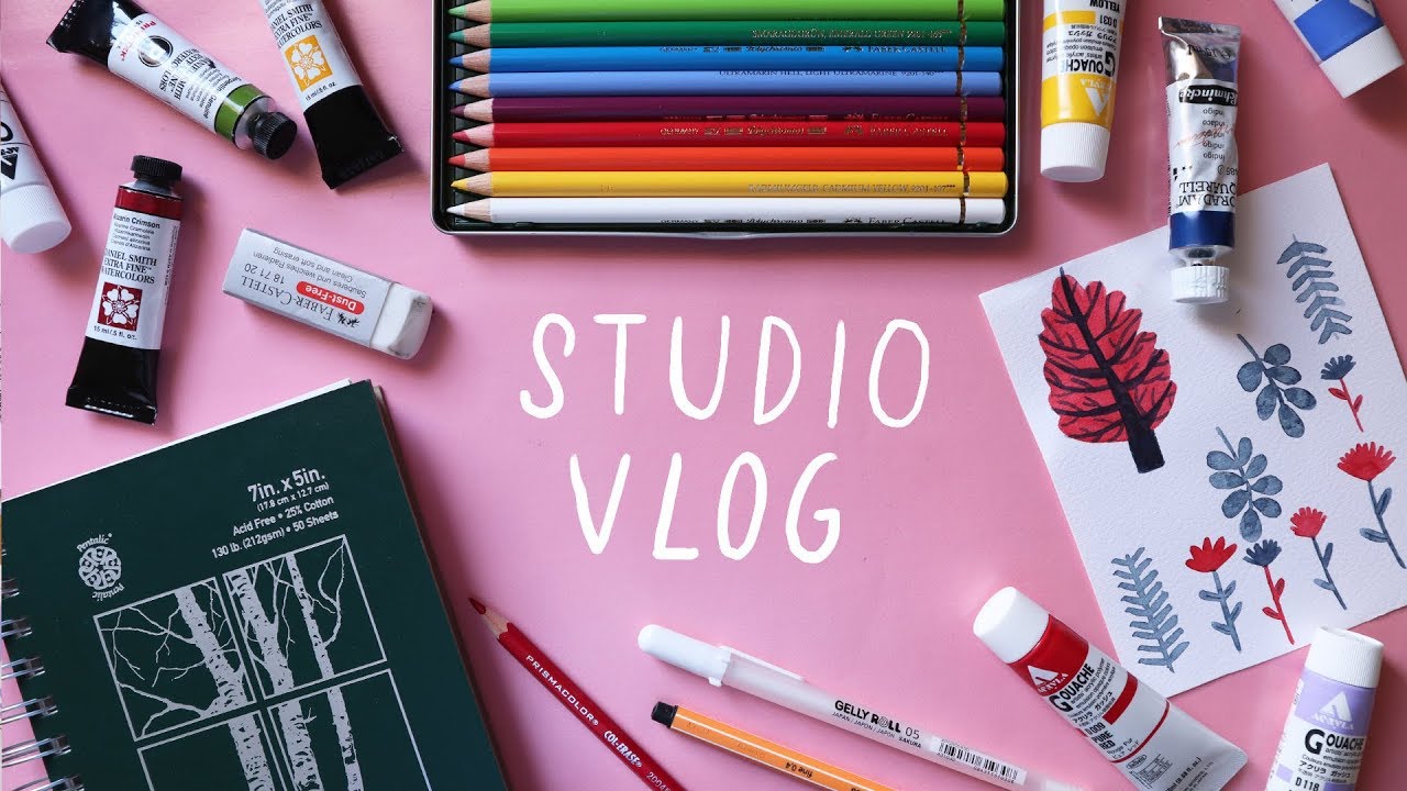 Studio Vlog: Update sobre mis materiales de arte + Nueva Cámara