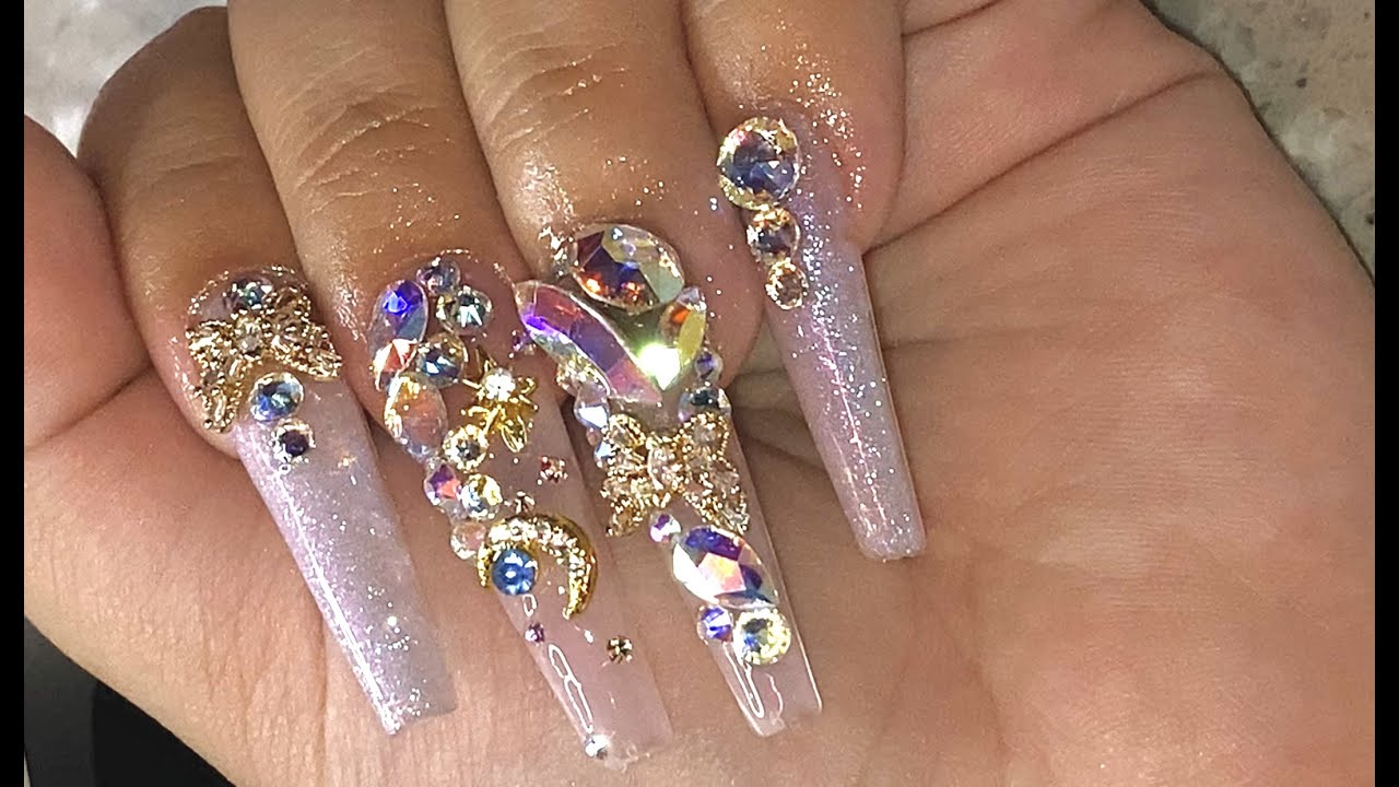 Bling Nails Tutorial | enailcouture worth it or not???? |