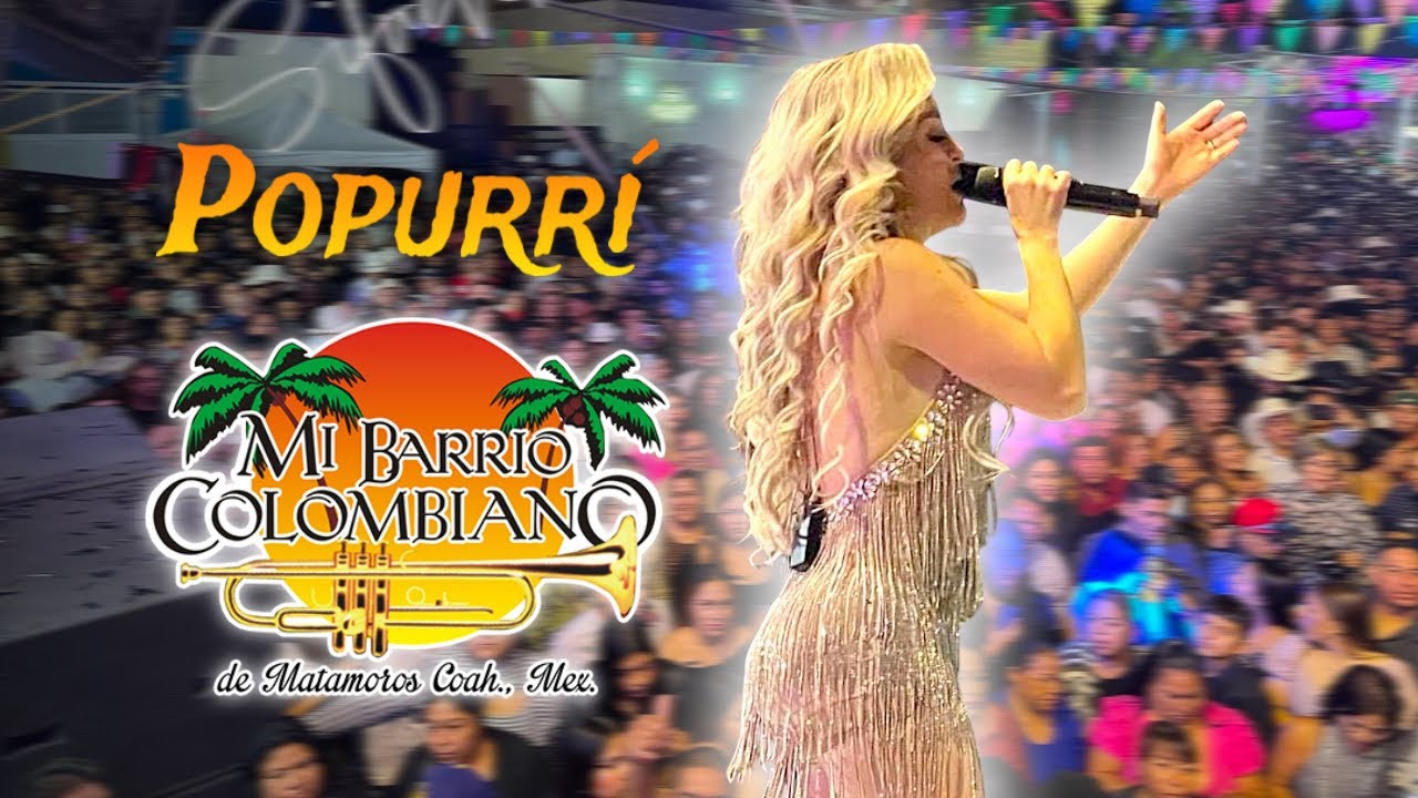 Popurrí Santanero -  Mi Barrio Colombiano - Aniversario Ejido La Partida - En Vivo