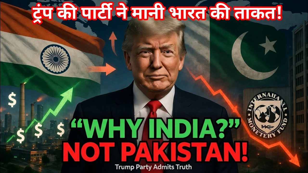 Trump’s Party Admits India’s Power: Why the US Prefers India Over Pakistan | WorldImportantKnowledge