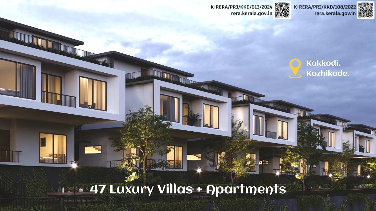 One City Project/47 Luxury Villas & Apartments/15-Acre Township/Ongoing & Upcoming Tower @ Calicut