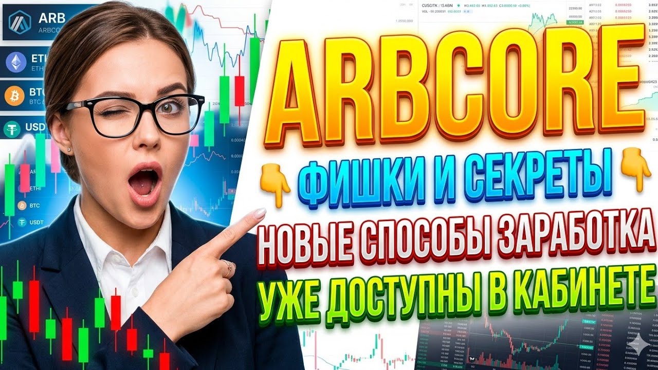 ARBCORE новые способы заработка уже доступны всем. Фишки и секреты арбкор.