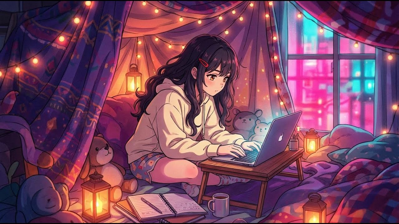 3 Hours of Cozy Lofi ☕ | Tokyo Vibes, Study & Chill
