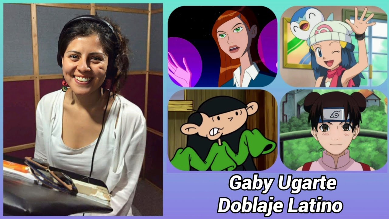 Personajes con la voz de Gaby Ugarte-Doblaje Latino