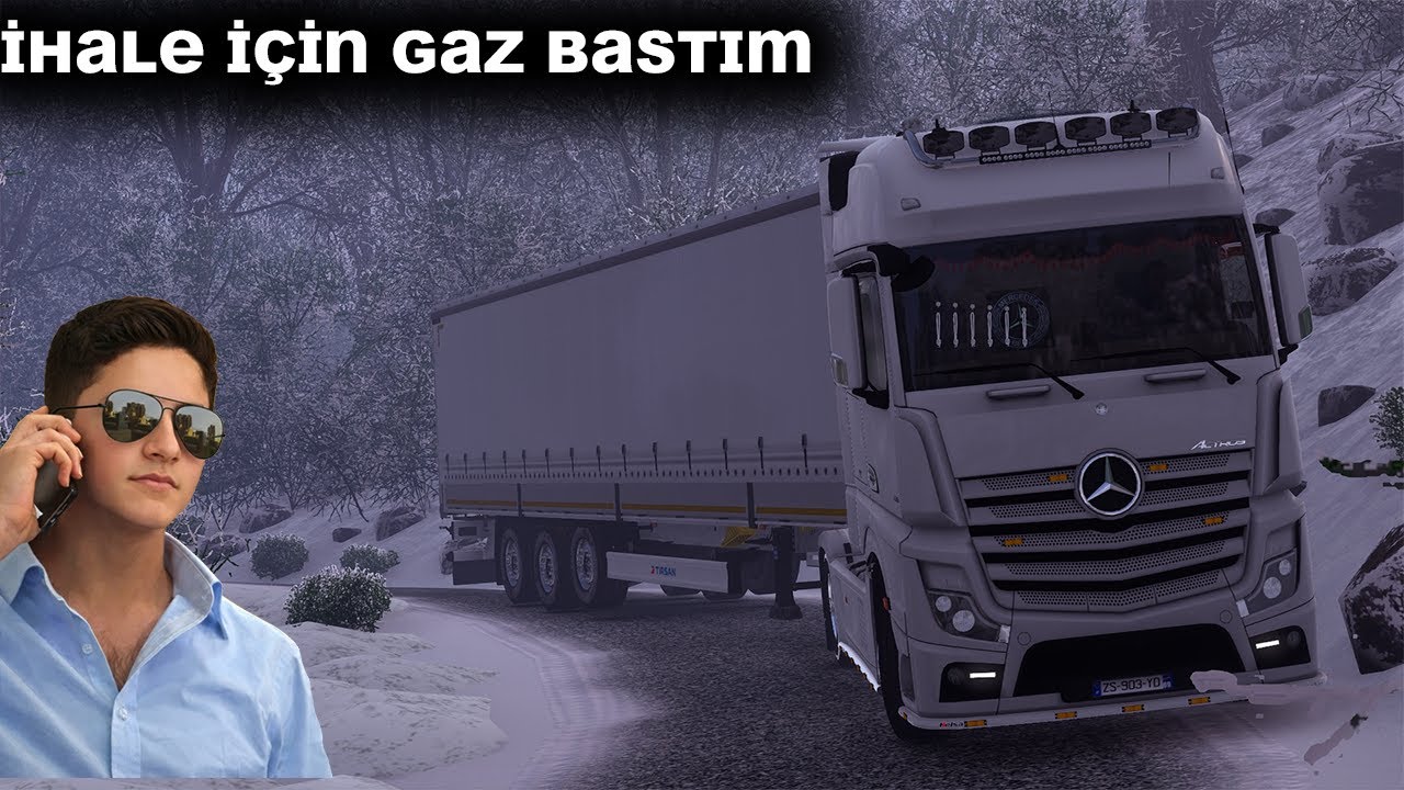İHALEYE YETİŞMEK İÇİN GAZ BASTIM || ETS2 SIFIRDAN HAYAT