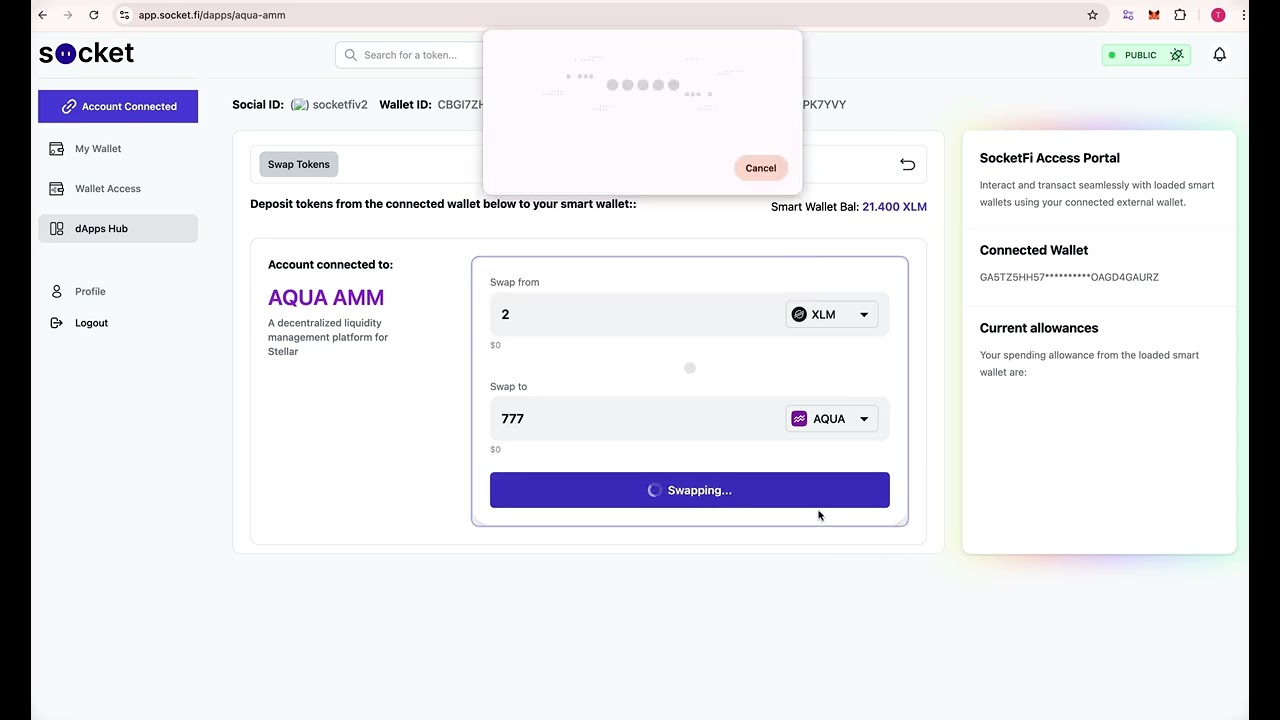 dApp Interaction demo
