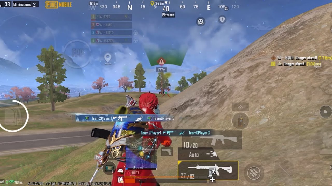 1v4 NS🇰🇷(NONGSHIM REDFORCE) and HIGHLIGHTS | PUBGM