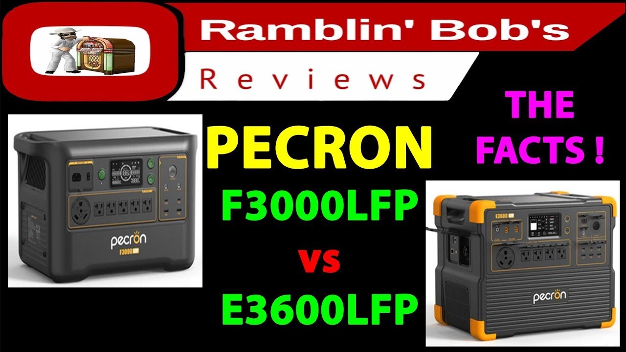 PECRON F3000LFP vs E3600lfp  - WHAT SYSTEM IS BETTER  (((((PART 2))))) + NEW INFO !!!!!