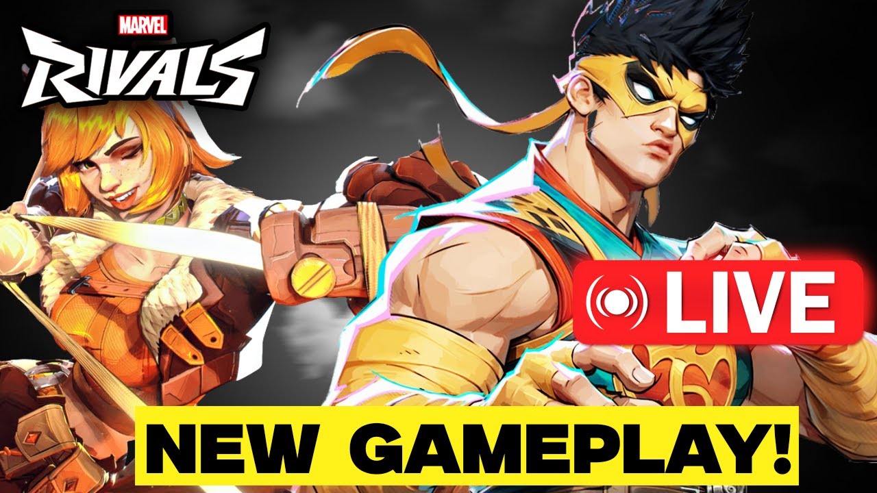 🔴 MARVEL RIVALS - Squirrel Girl & Ironfist gameplay!