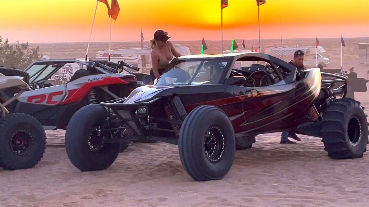 GLAMIS SAND DRAGS GET SKETCHY | Speed UTV Spotted | DIRT BIKE DIARIES EP.162