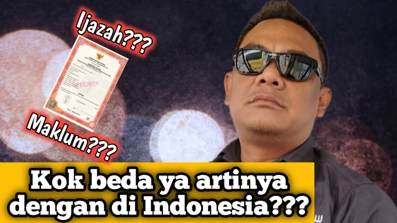 JANGAN  KAGET !!! BAHASA ARAB INI BEDA ARTI DENGAN BAHASA ARAB DI INDONESIA