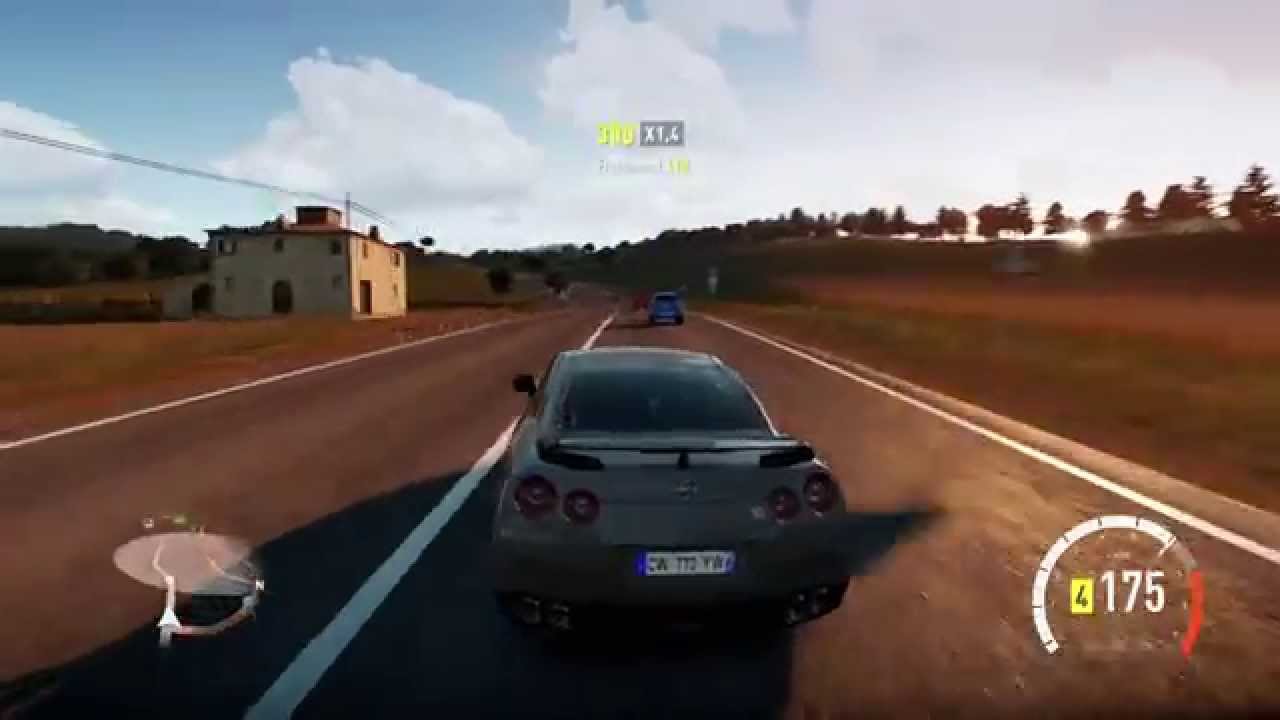 Forza Horizon 2 Nissan GT-R Black Edition Gameplay HD 1080p