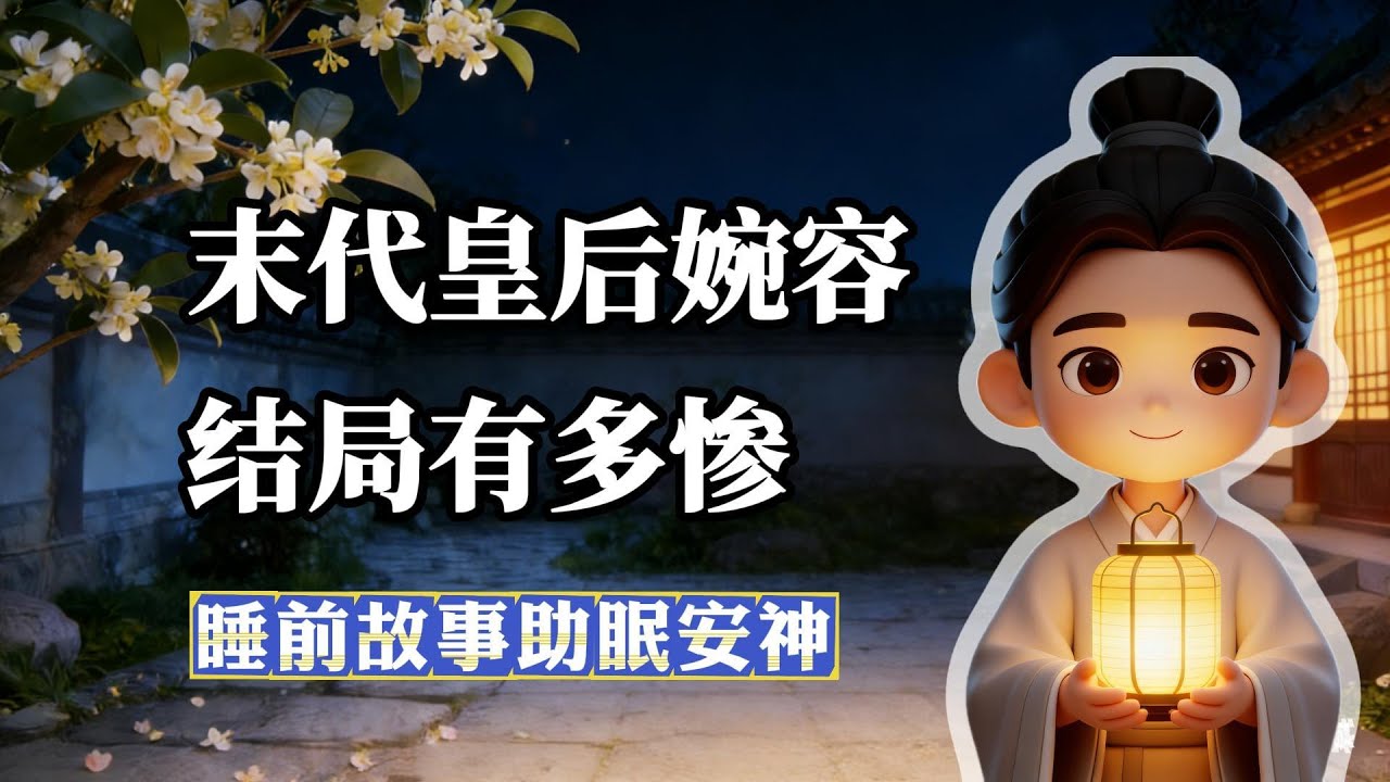 中国的末代皇后婉容：长得很美，可惜了！  睡前故事，安神助眠#故事#睡前故事#助眠故事#历史#历史故事