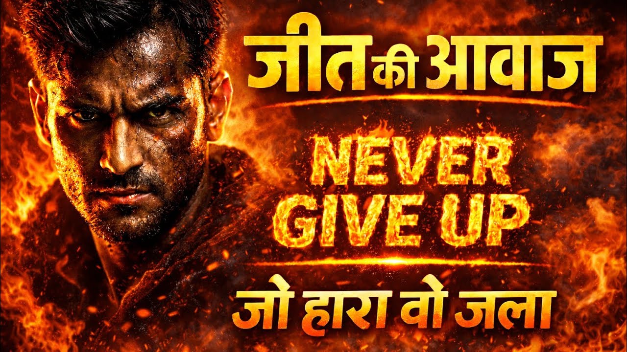 जीत की आवाज | Never Give Up 🔥| Motivation song | Success motivation 