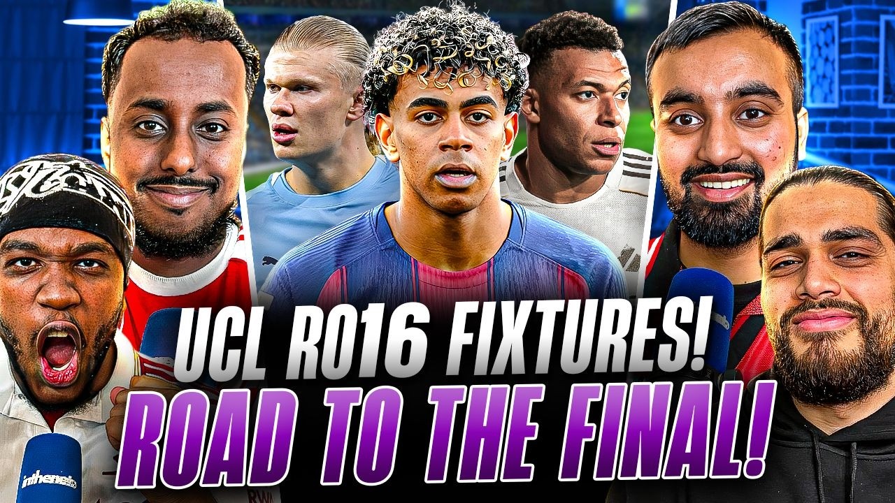 Champions League RO16 CONFIRMED + Reaction (Road To UCL Final!)