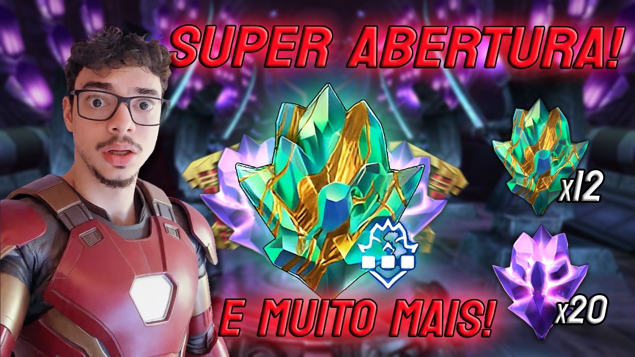 TIREI QUEM EU MAIS QUERIA!! SUPER ABERTURA DE CRISTAIS - TITAN & 7 STAR CRYSTAL OPENING MCOC