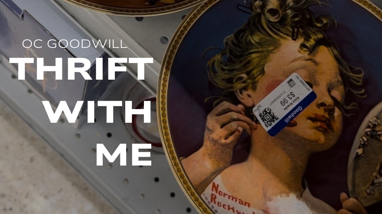 THRIFT WITH ME AT OC GOODWILL IN SO CAL #thriftwithme #goodwill #goodwillfinds