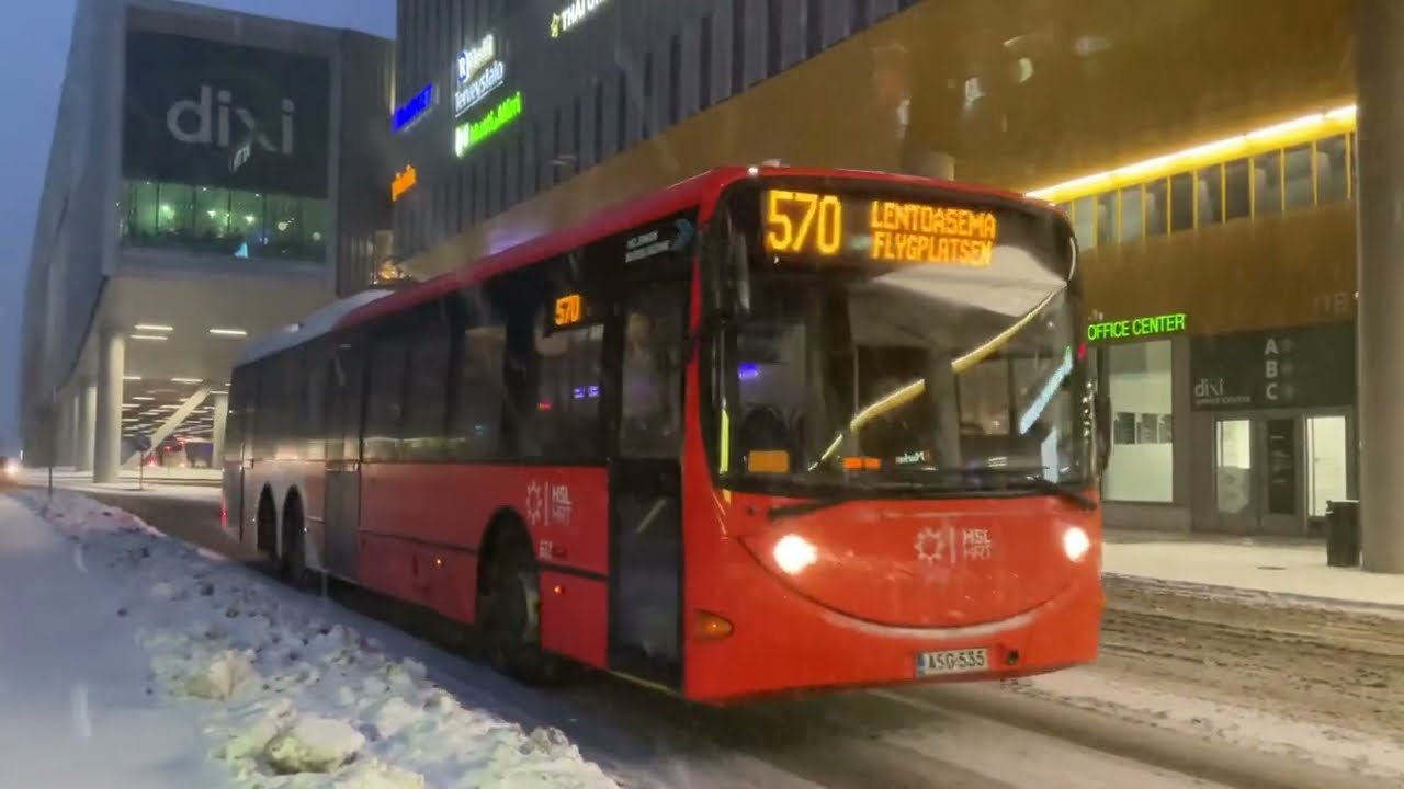 Busseja Tikkurilassa | Buses in Tikkurila