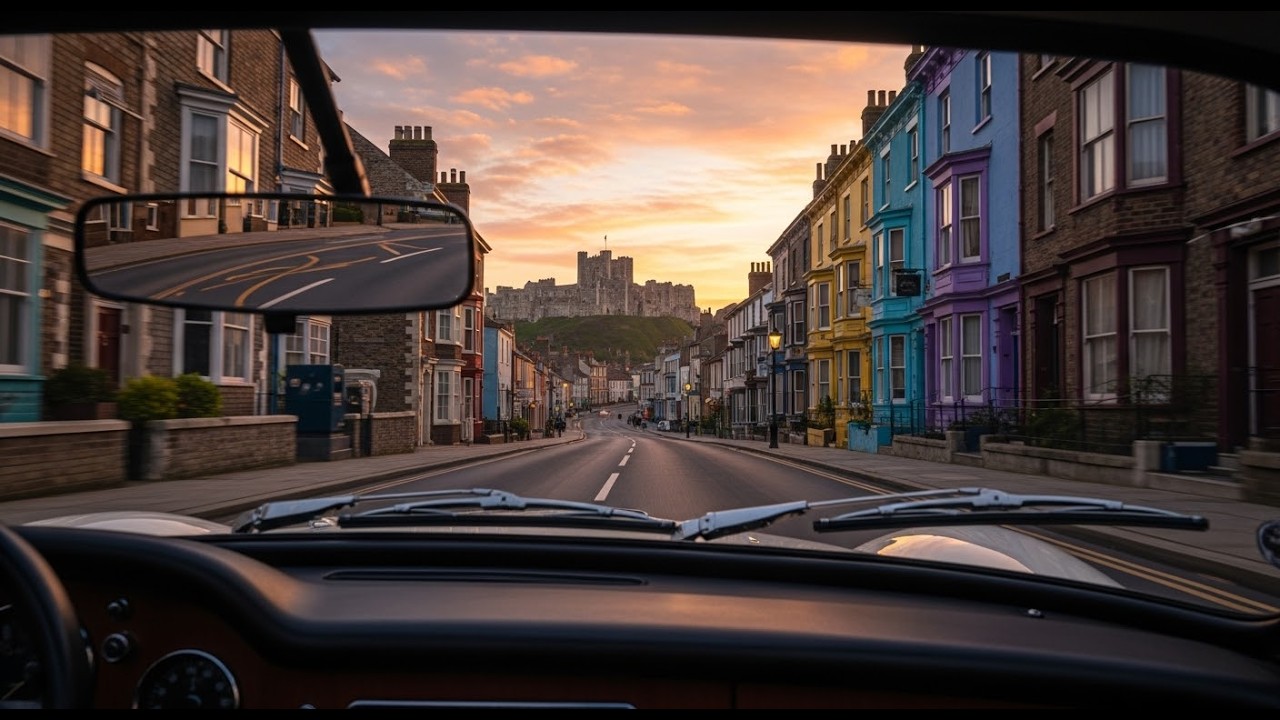 🚗 Видеорегистратор из деревни Кентербери 🇬🇧 | Солнечные сельские дороги и расслабляющая езда по В...