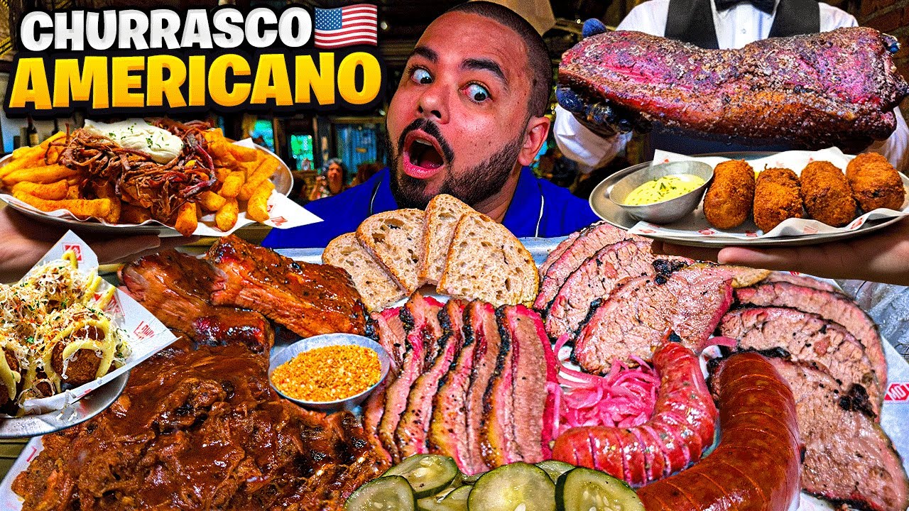 PEDI UM CHURRASCO *Me trouxeram um banquete
