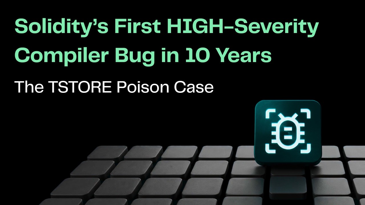 Breaking Down the TSTORE Poison Bug | Solidity's Biggest Vulnerability since 2016 | Glider