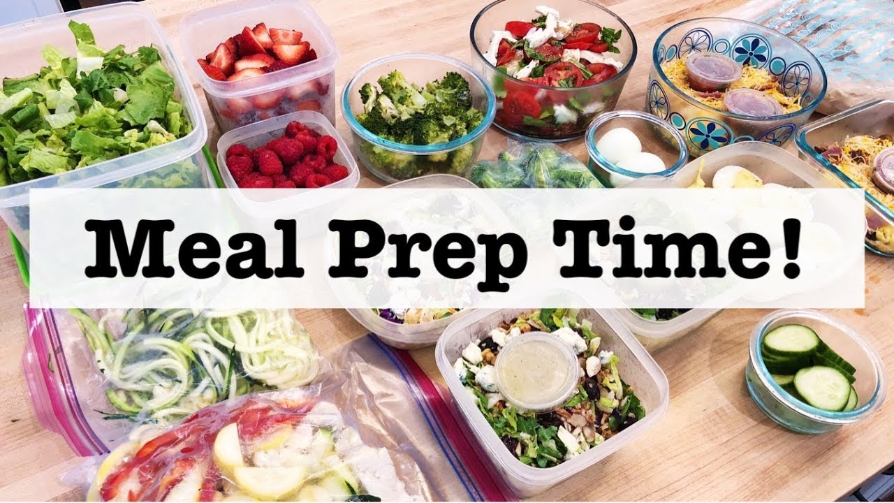 Family Friendly Meal Prep for the Week // Breakfast Bowls, Chocolate Chip Muffins, Burgers // Keto