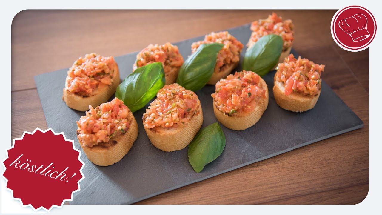 Bruschetta aus dem Thermomix - wie in Italien | elegant-kochen.de
