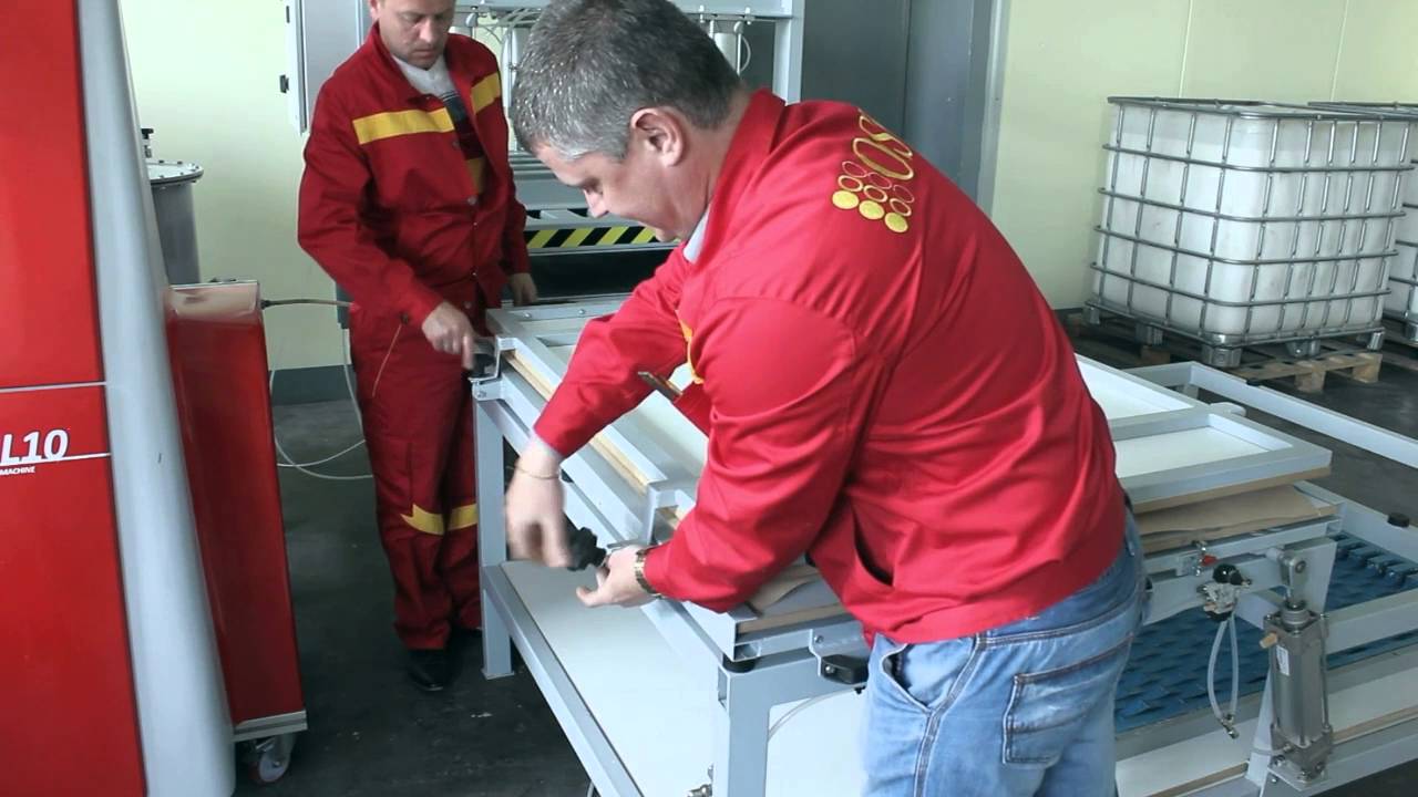 OSV Production line for manufacturing of decorative thermal panels