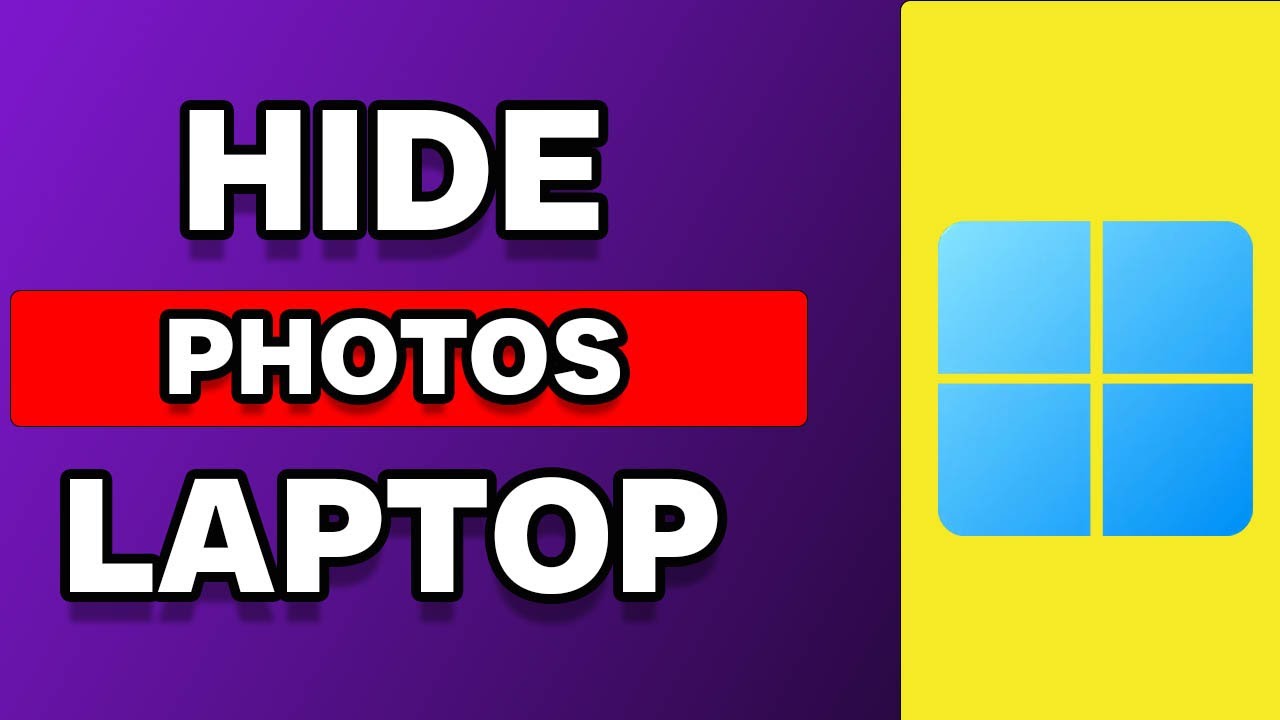 Как скрыть фотографии на ноутбуке с Windows 11